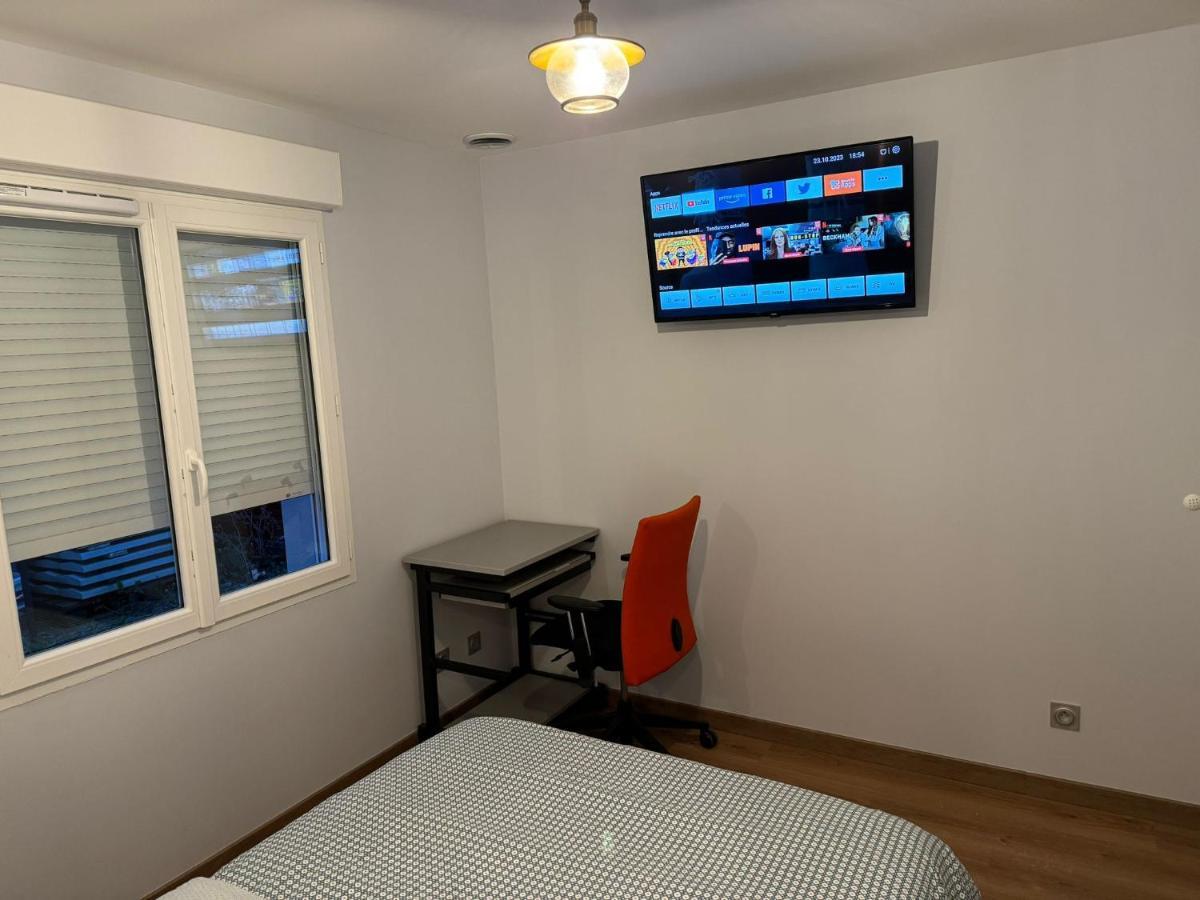 Chambre Privee/Climatisee+Tv /Petit Dejeuner Inclu/Tout Confort ヌヴェール エクステリア 写真